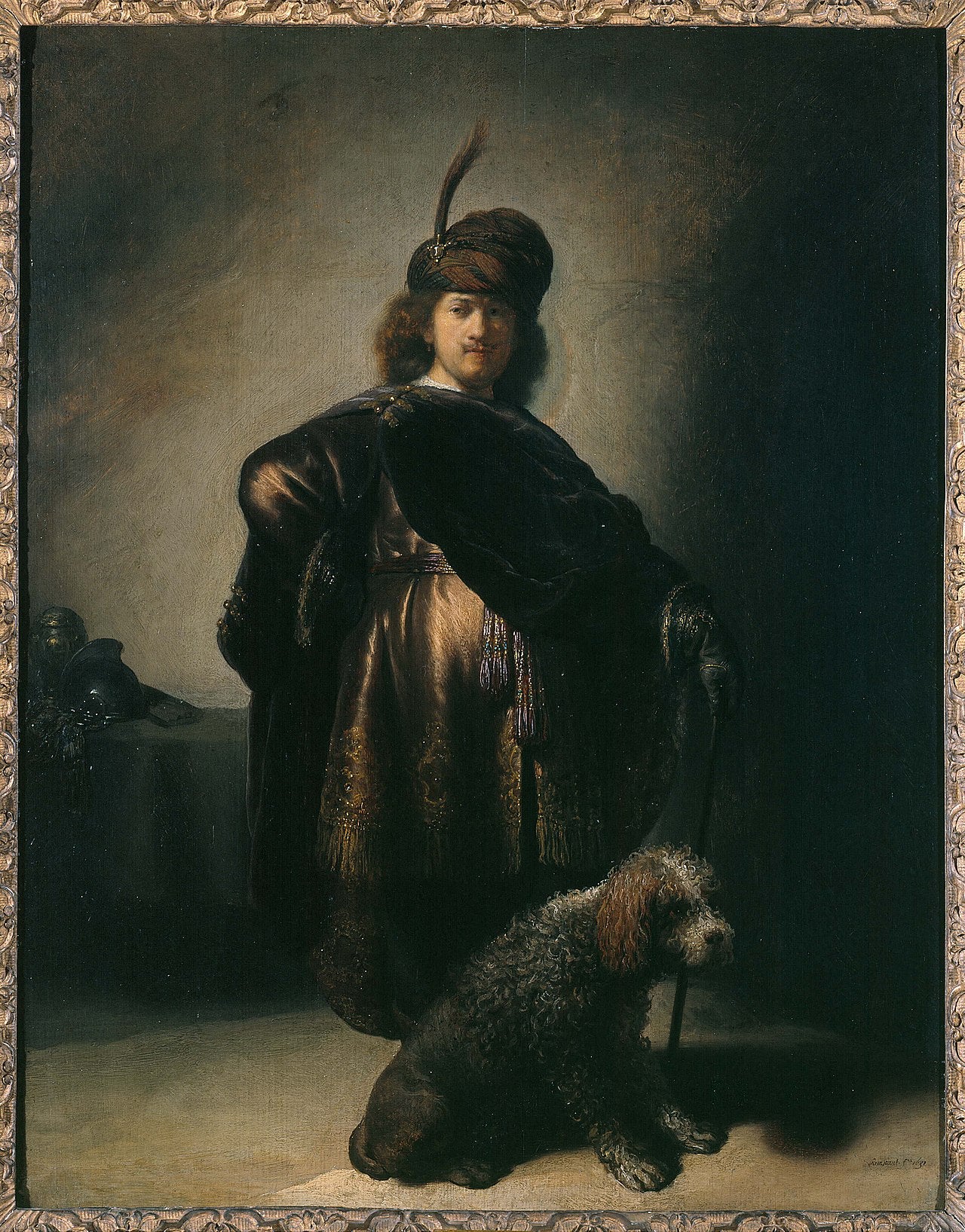 Self-Portrait in Eastern Habits - Rembrandt