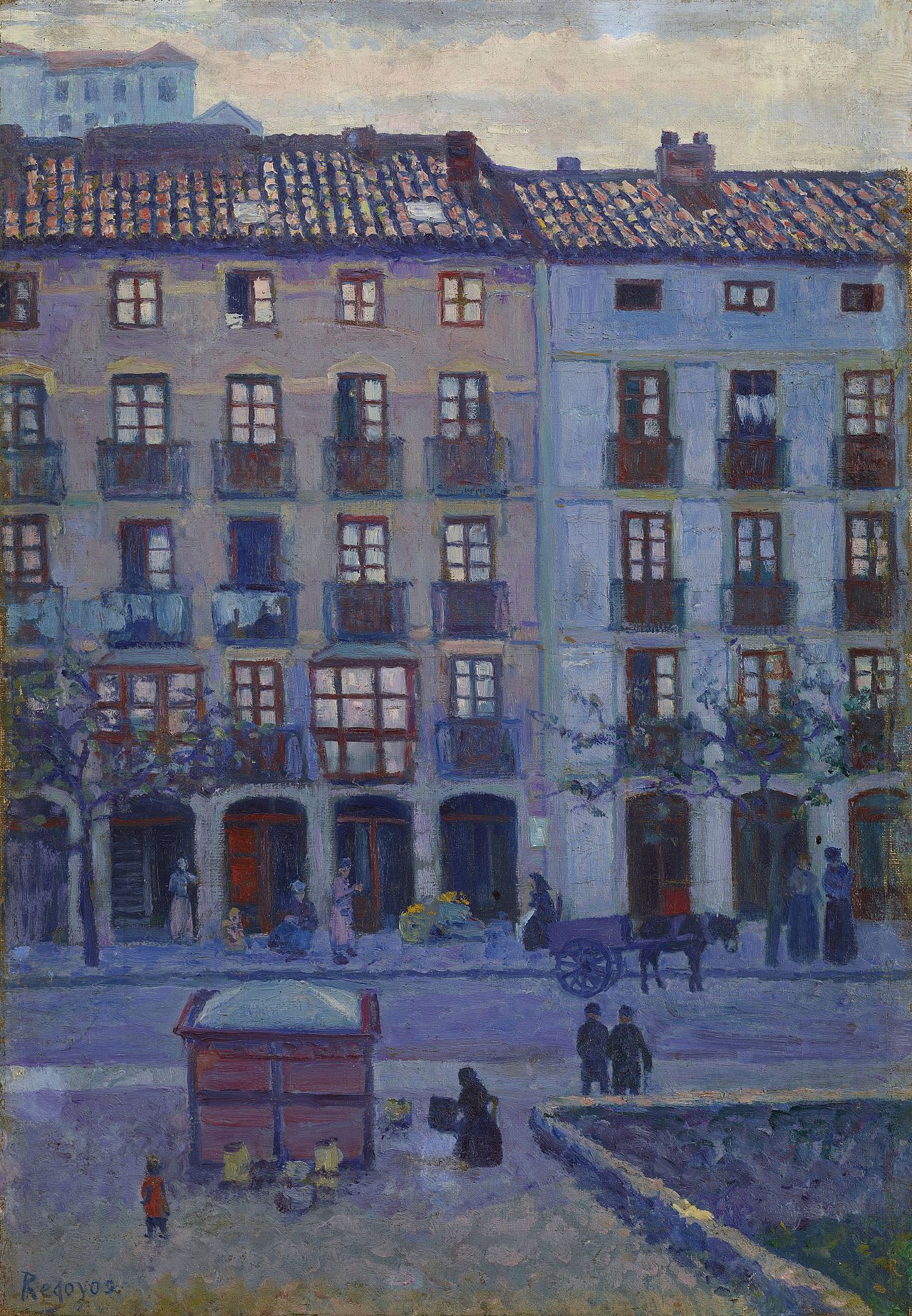 Azul Saint-Sébastien - Darío de Regoyos - Alpha Reproduction