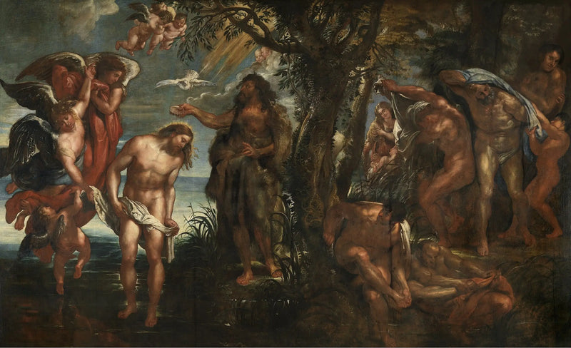 Baptism of Christ - Peter Paul Rubens