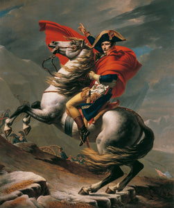 Bonaparte Crossing the Great Saint Bernard - Jacques-Louis David