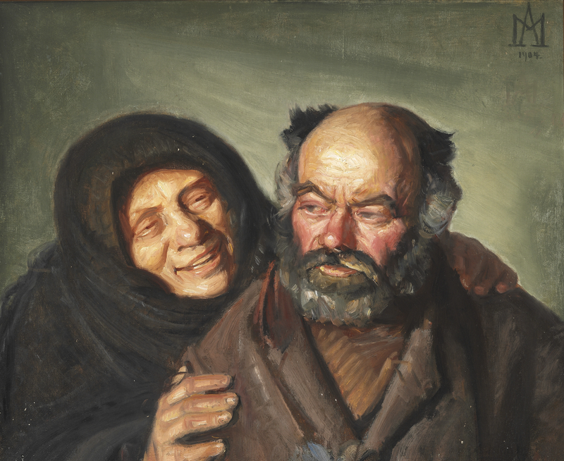 Bonatzi and Merry Elsie - Michael Peter Ancher