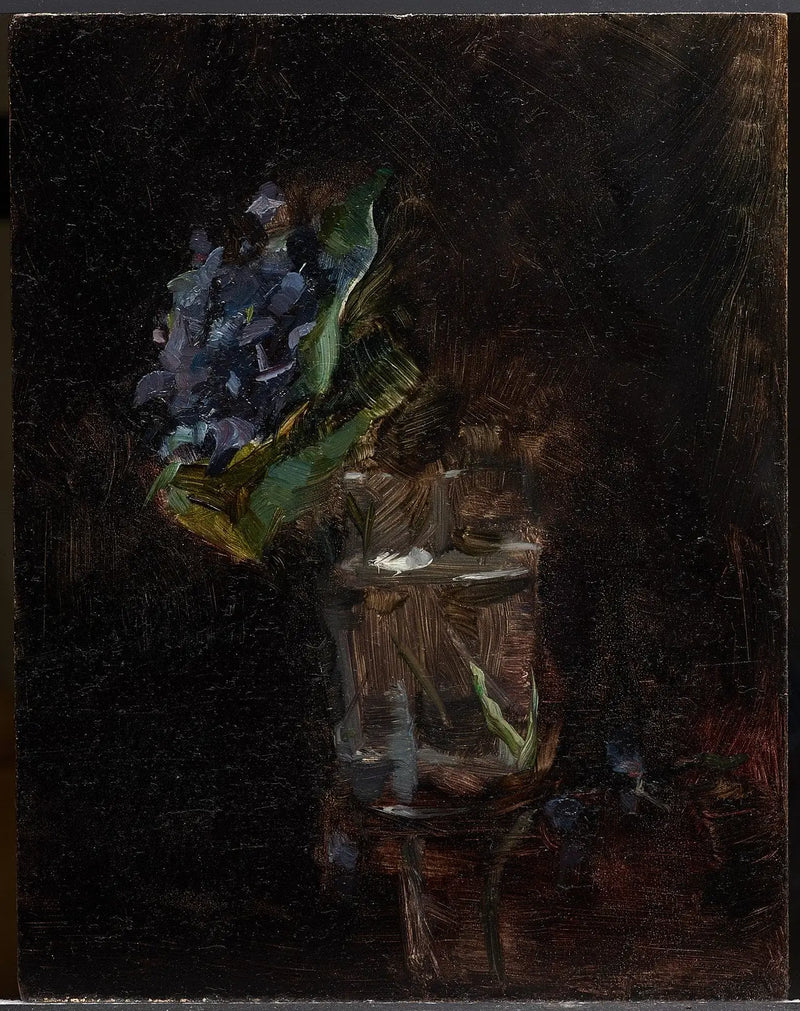 Bouquet of Violets in a Vase - Henri de Toulouse-Lautrec