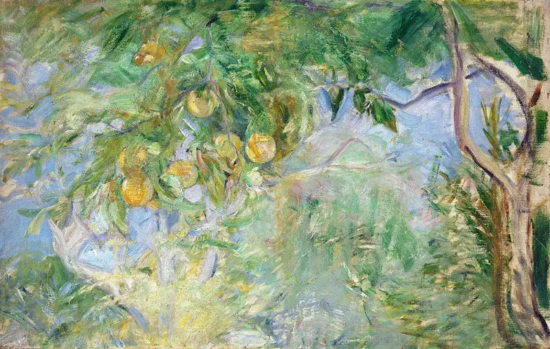 Orange Tree Branches - Berthe Morisot
