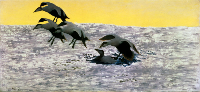 Morning breeze - Bruno Liljefors