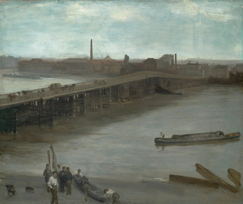 Brown and Silver: The Old Battersea Bridge - James Abbott McNeill Whistler
