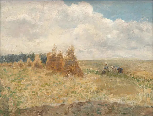 Wheat Field - Eugène Boudin