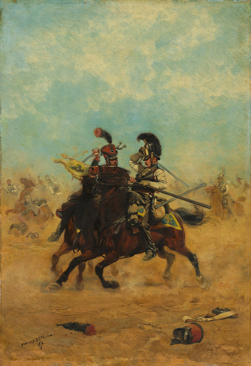Battle for the Colors - Édouard Detaille