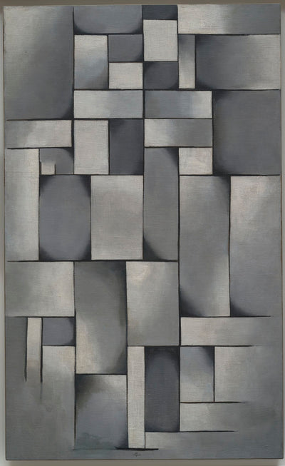 Composition en gris (temps de ragtime) - Theo van Doesburg