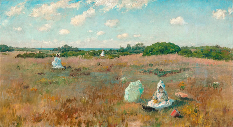 Autumn Flower Picking - William Merritt Chase