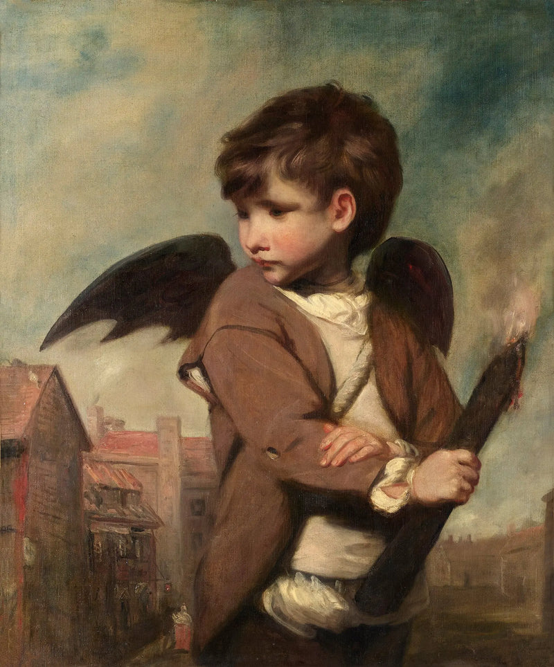 Cupid en tant que Link Boy - Joshua Reynolds