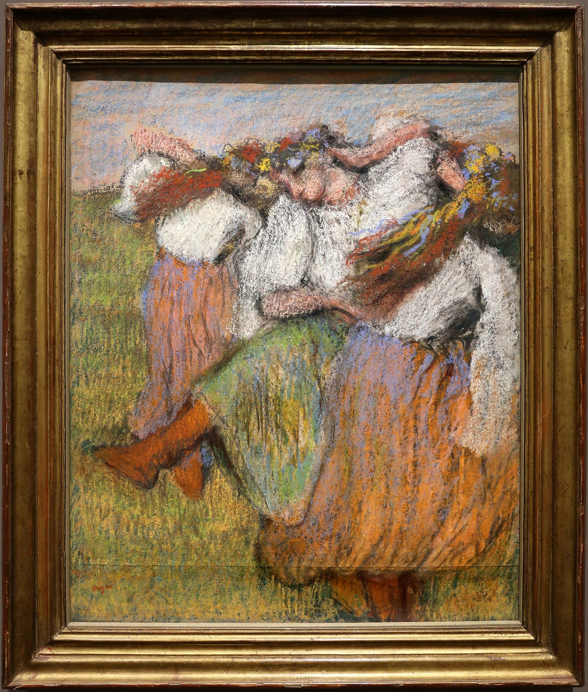 Ukrainian Dancers - Edgar Degas