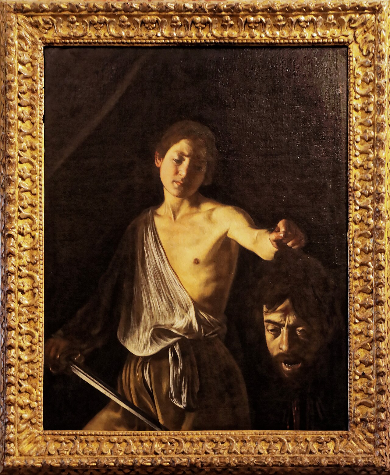 David with the Head of Goliath - Caravaggio