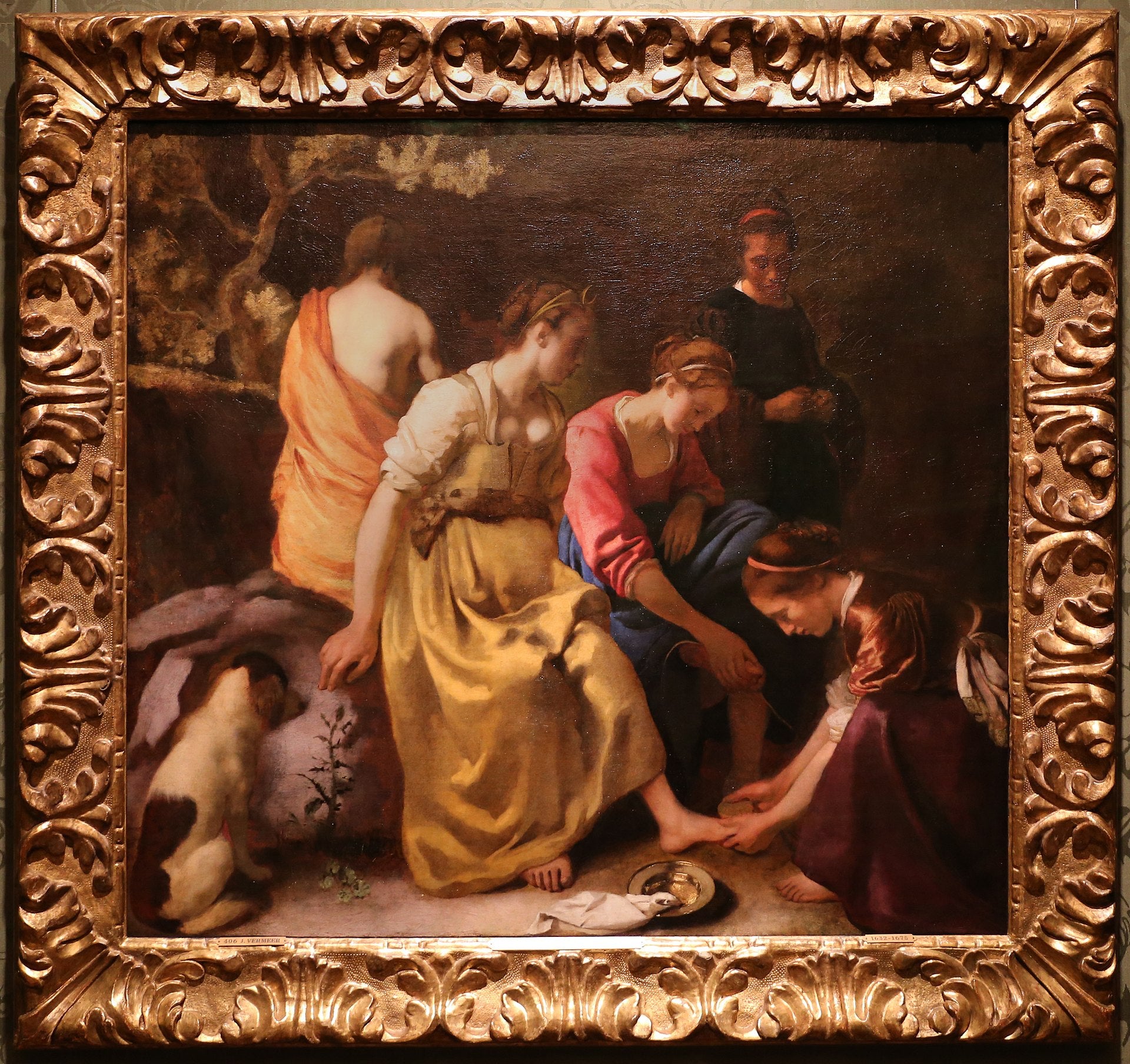 Diana and Her Companions - Johannes Vermeer