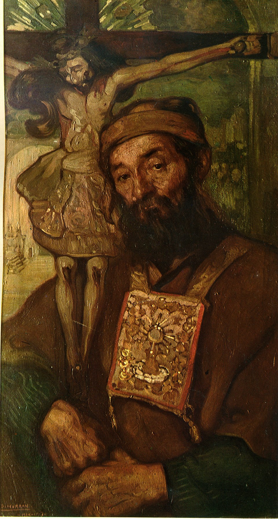 El cofrade de San Miguel - Saturnino Herrán Guinchard