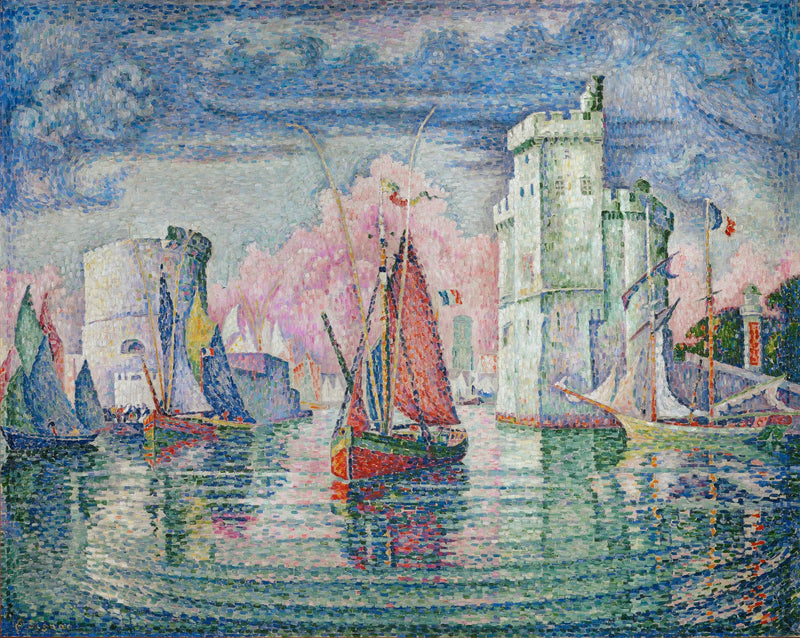 Entrance to the Port of La Rochelle - Paul Signac