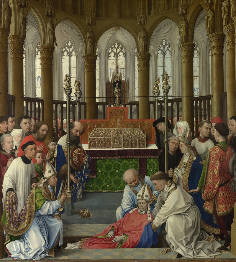 Exhumation of Saint Hubert - Rogier van der Weyden