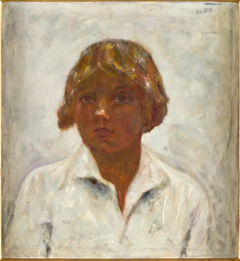 Woman in a white bodice, backlight - Pierre Bonnard