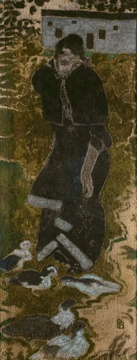 Woman with Ducks - Pierre Bonnard