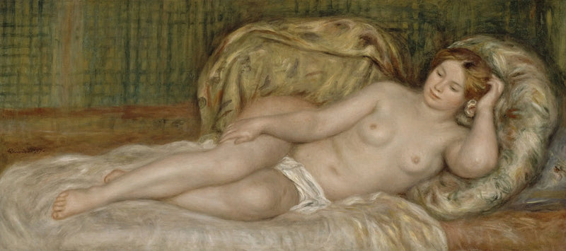 Nude Woman (Asleep) - Pierre-Auguste Renoir