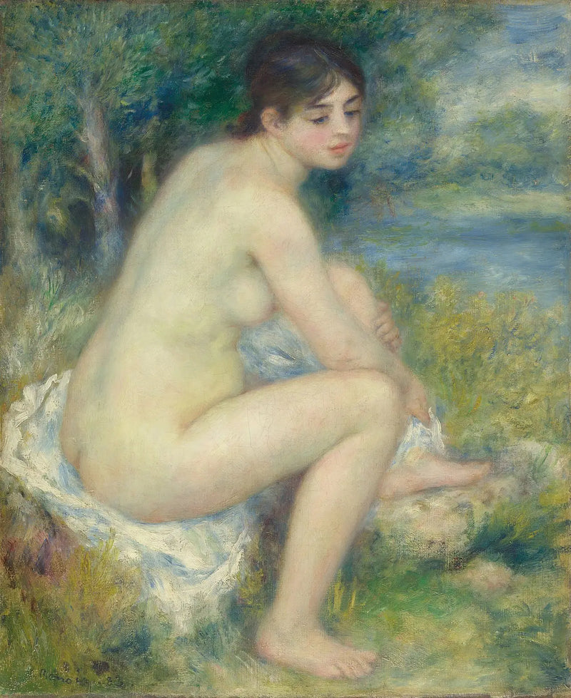 Nude Woman in a Landscape - Pierre-Auguste Renoir