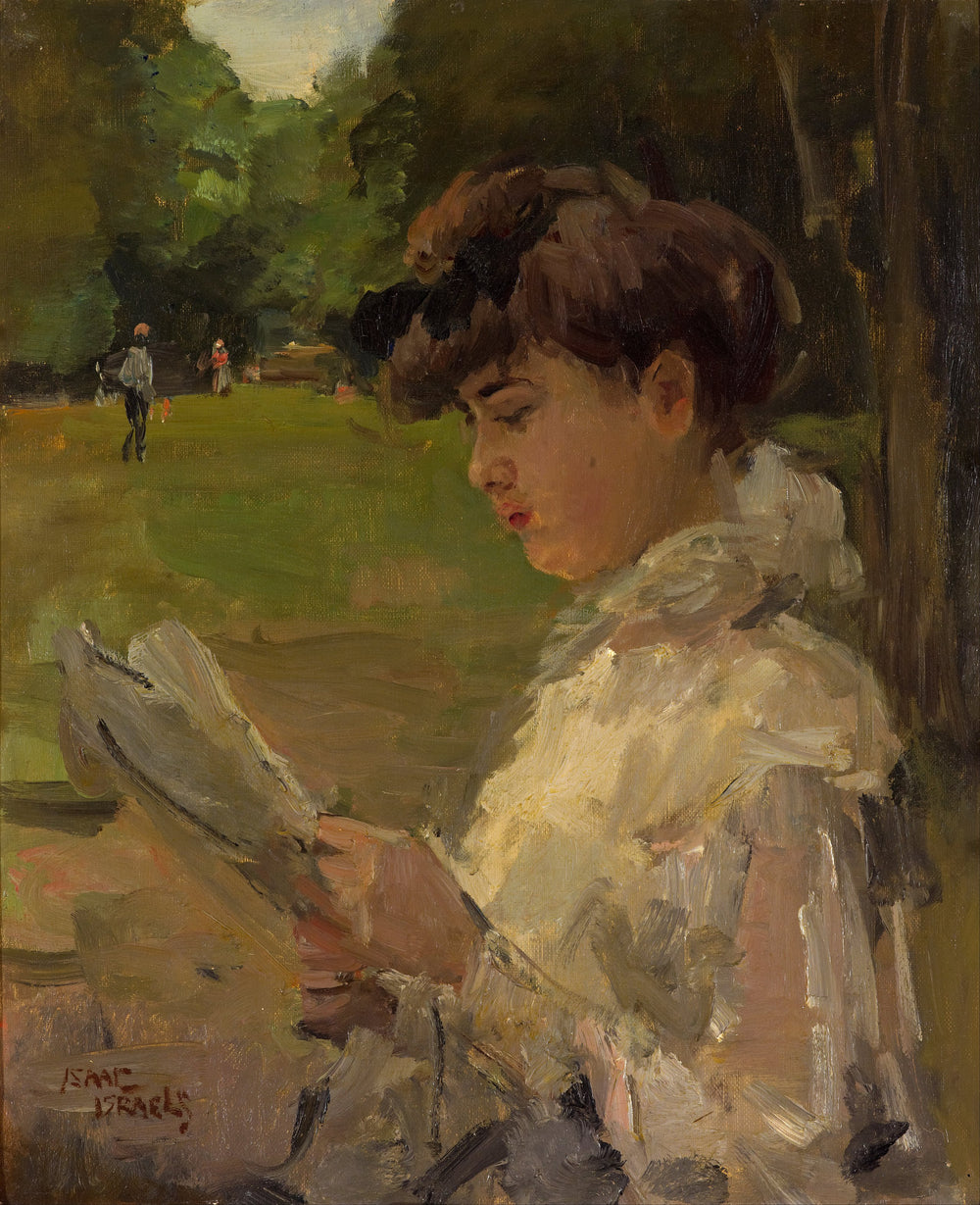 Fille lisant - Isaac Israëls - Alpha Reproduction