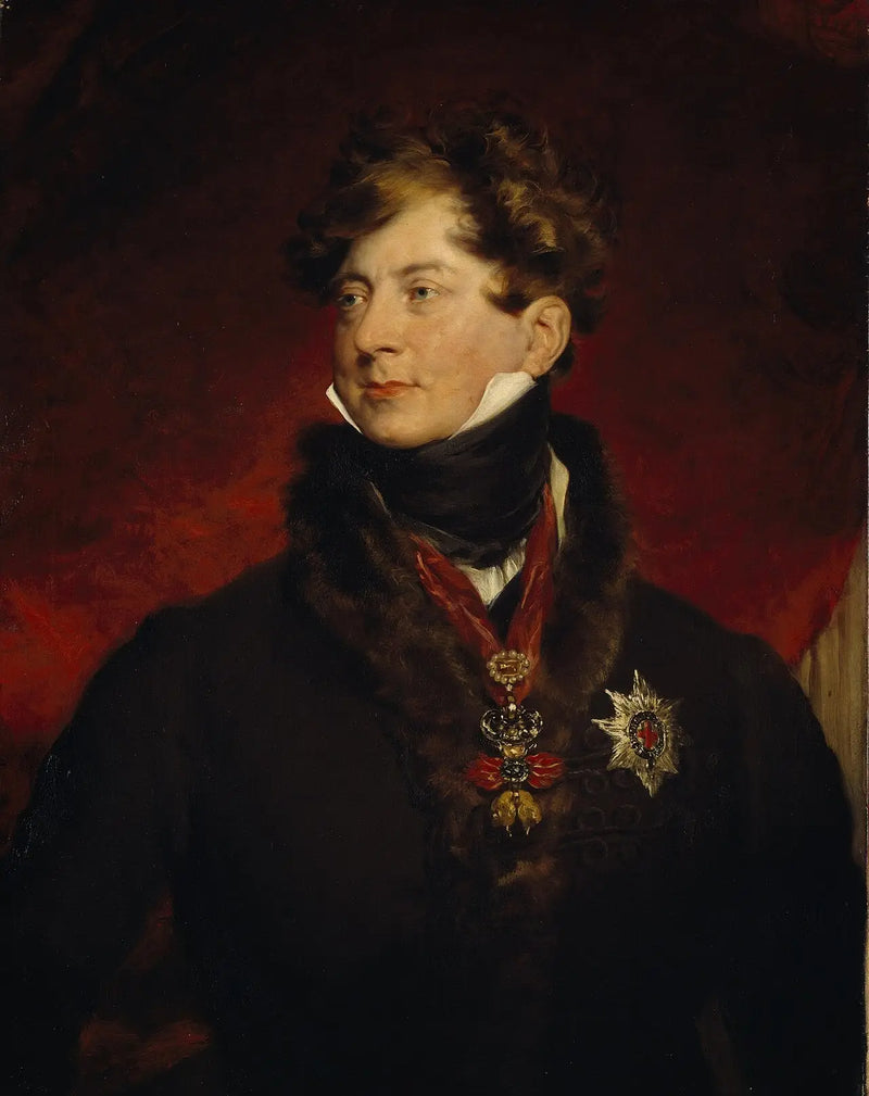 George IV, 1762 - 1830. A reign as regent from 1811 to 1820, as king from 1820 to 1830. - Thomas Lawrence