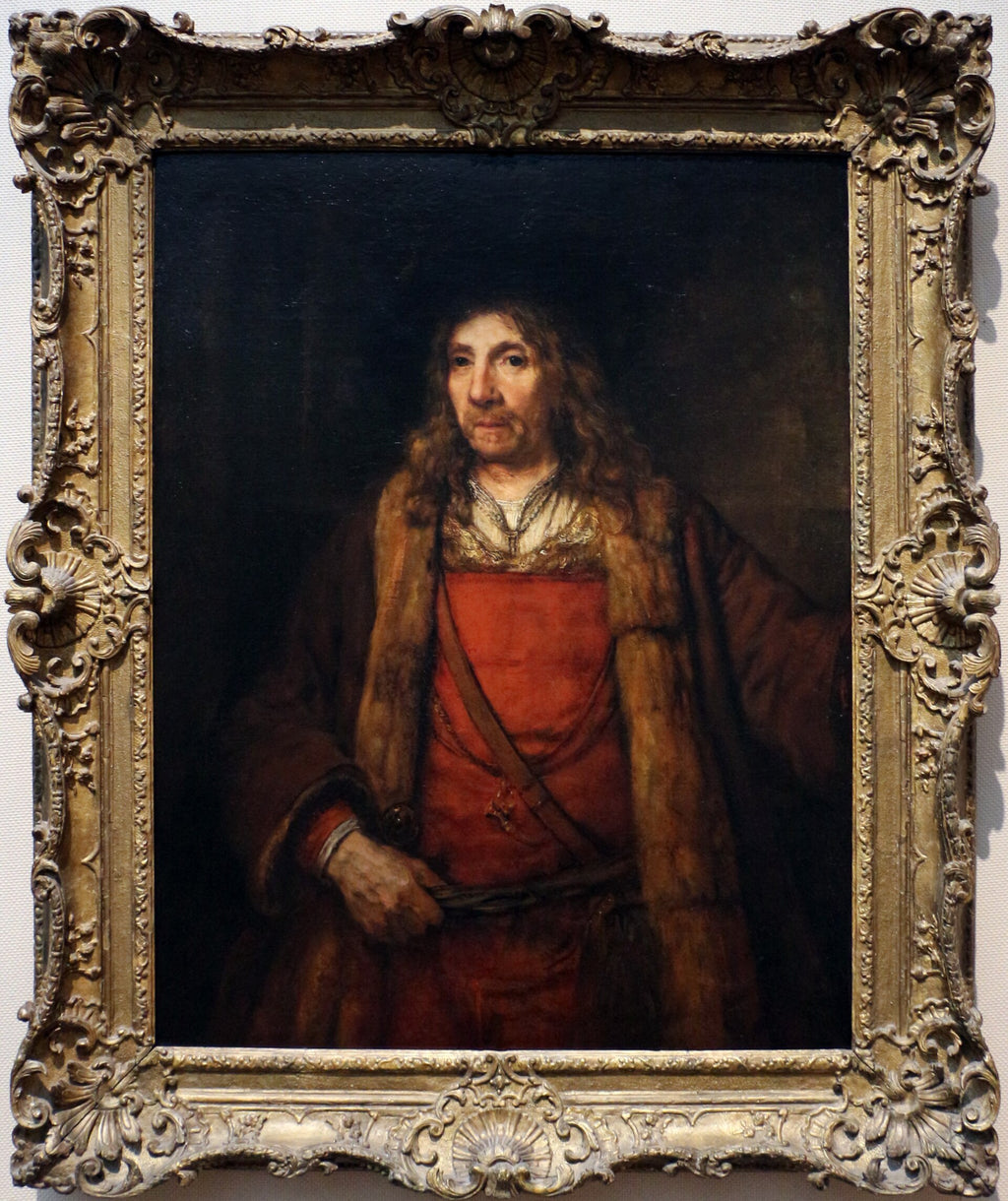 Man in a Fur-Lined Coat - Rembrandt