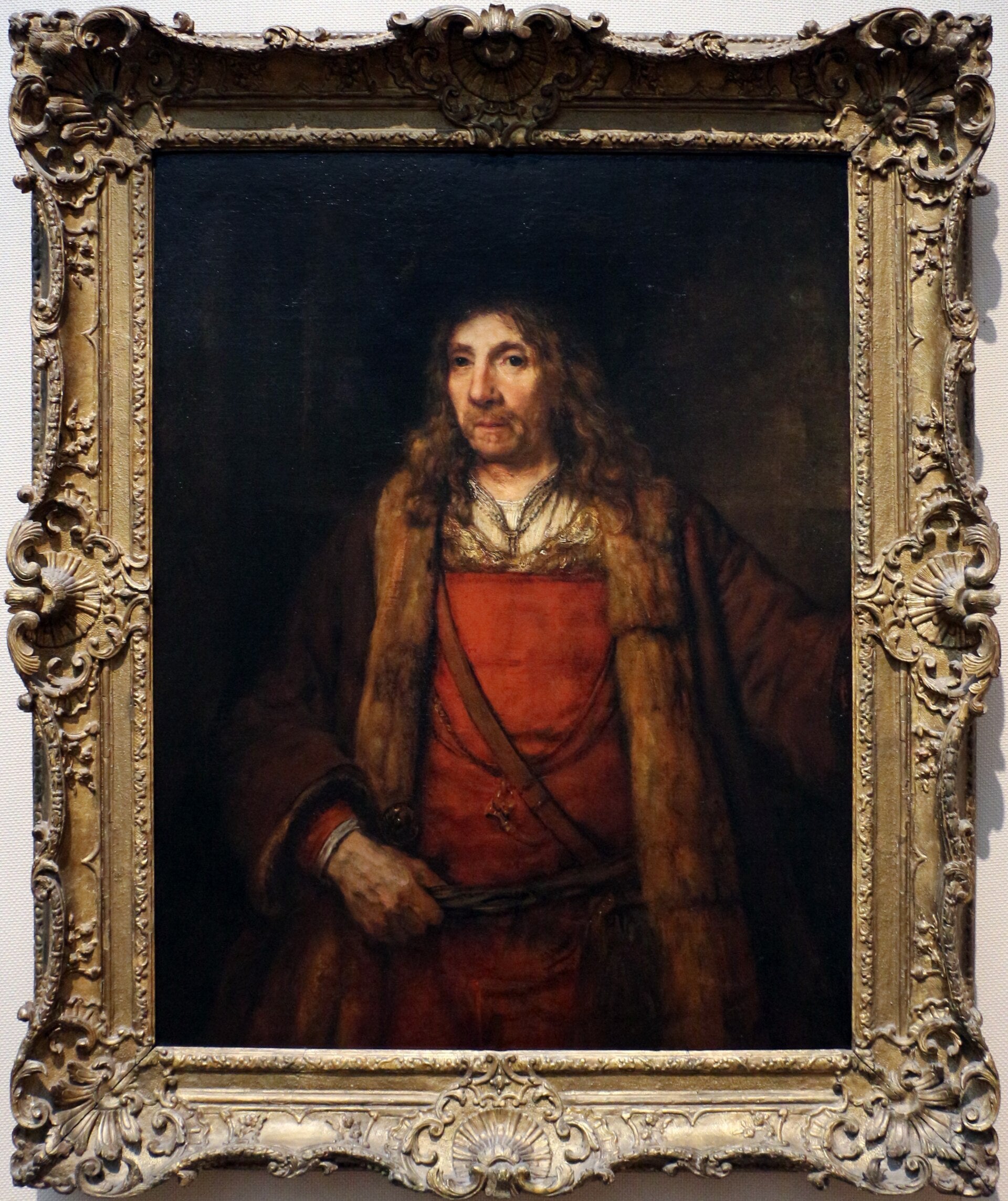Man in a Fur-Lined Coat - Rembrandt