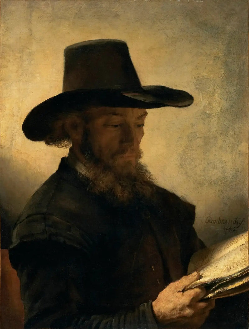 Man Reading - Rembrandt