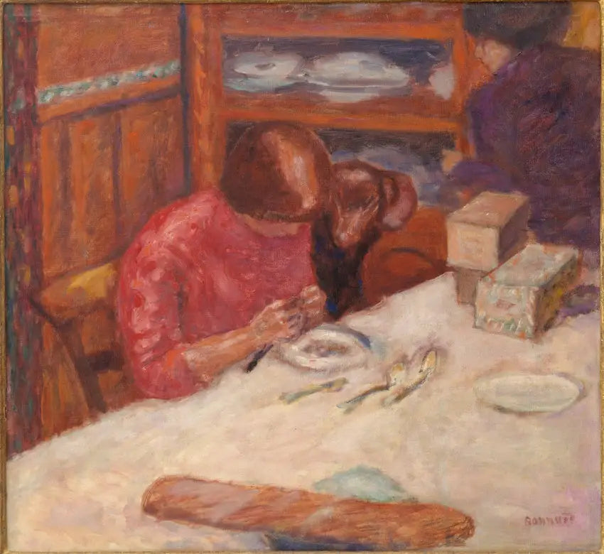 Reproduction du tableau « Intérieur - Pierre Bonnard » par Alpha Reproduction en peinture à l’huile