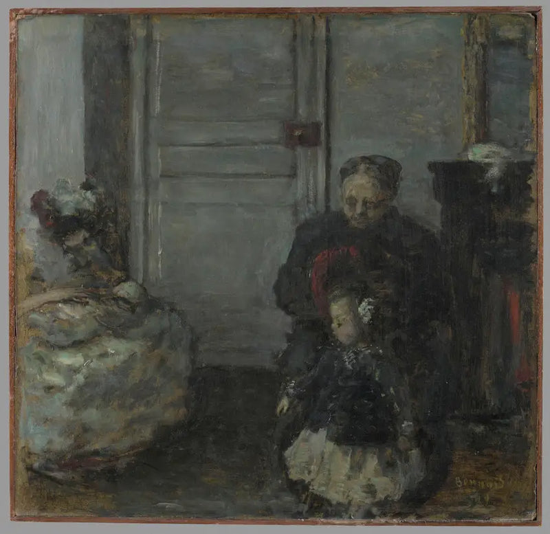 Interior, Woman and Children - Pierre Bonnard