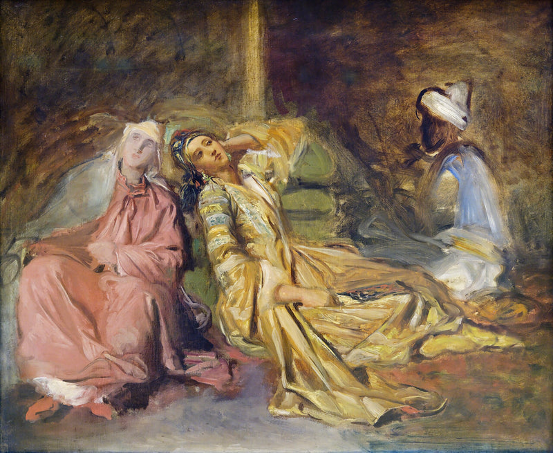 Interior of a Harem - Théodore Chassériau