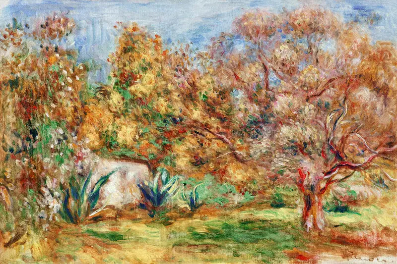 Olive Trees - Pierre-Auguste Renoir