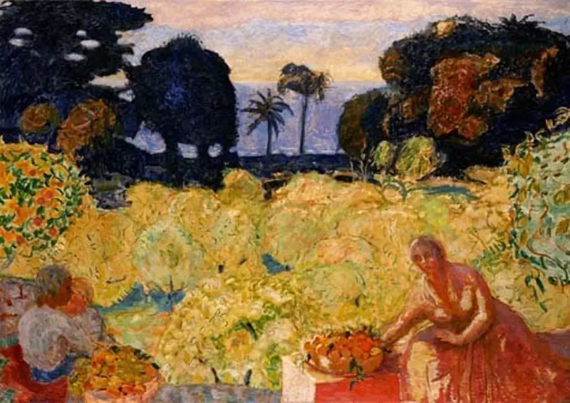 Mediterranean Garden - Pierre Bonnard