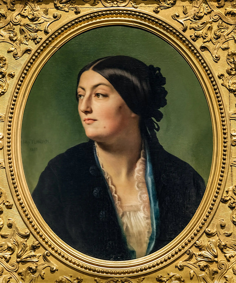 Jeanne Élisabeth, known as Isabelle Hittorf - Hippolyte Flandrin
