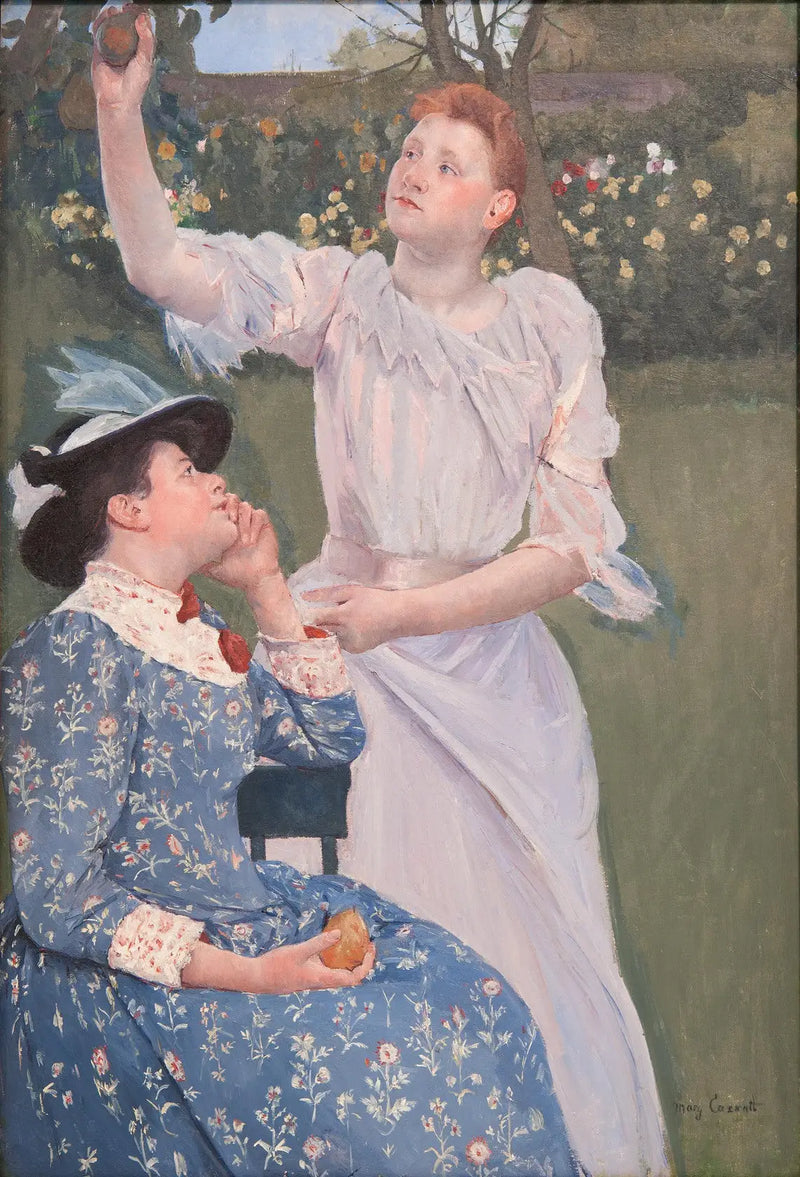 Young Women Picking Fruit - Mary Cassatt