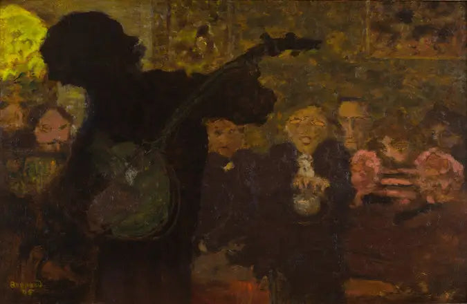 Banjo Player - Pierre Bonnard