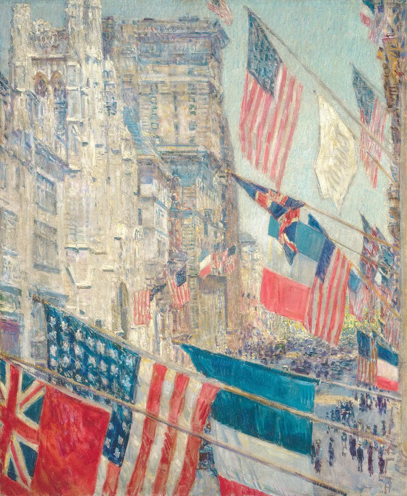 Allies' Day, May 1917 - Childe Hassam