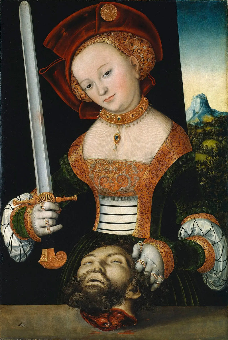 Judith with the Head of Holofernes - Lucas Cranach the Elder