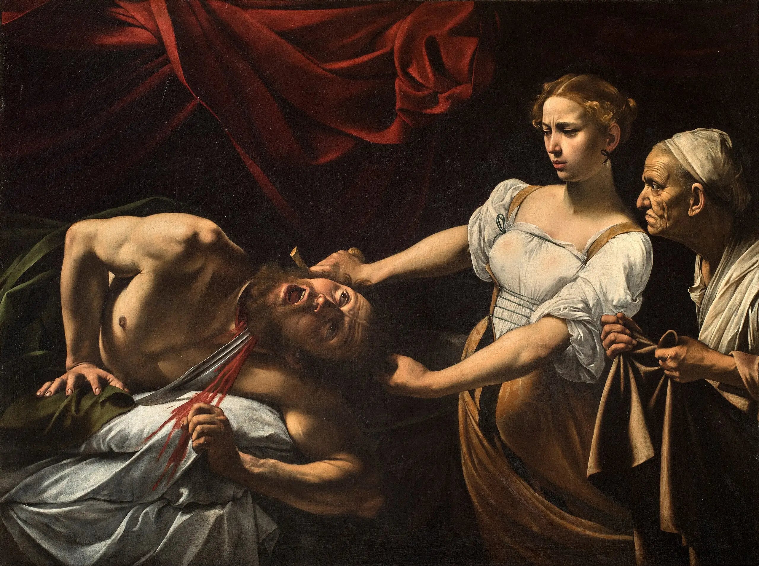 Reproduction du tableau « Judith décapitant Holopherne - Le Caravage » par Alpha Reproduction en peinture à l’huile