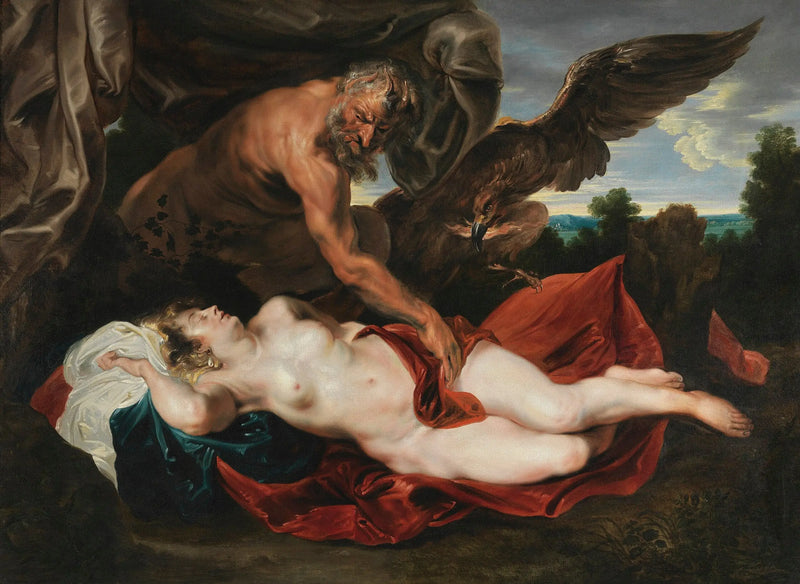 Jupiter and Antiope - Antoine van Dyck