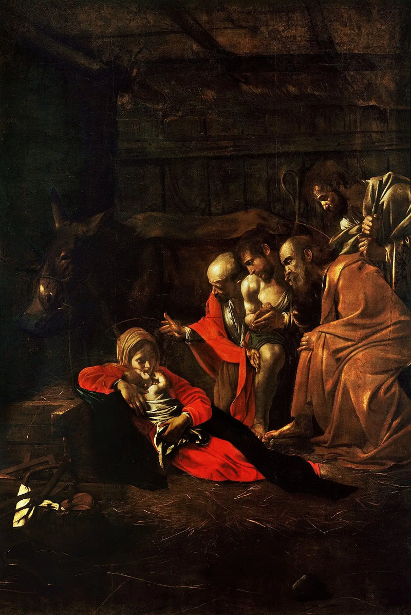 The Adoration of the Shepherds - Caravaggio