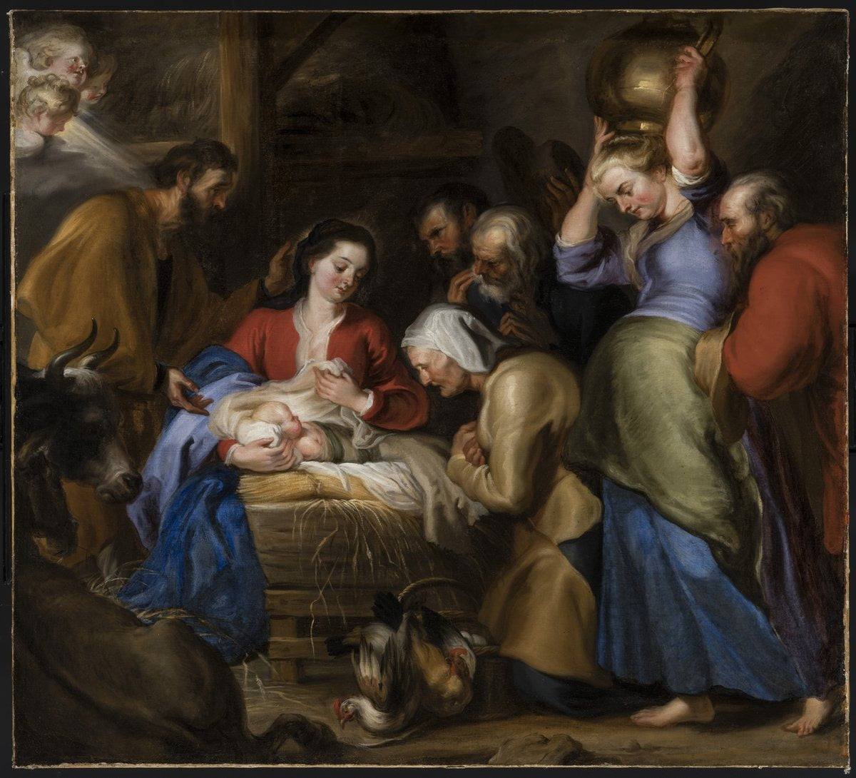 The Adoration of the Shepherds - Peter Paul Rubens