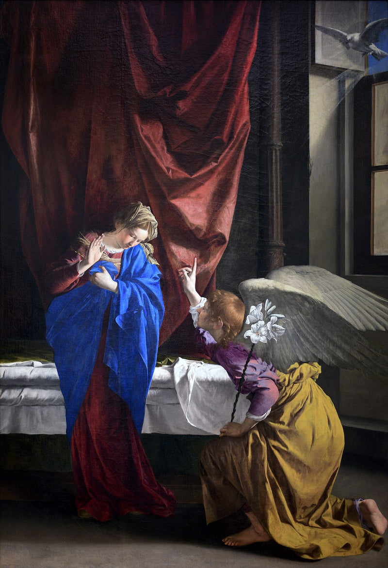 The Annunciation - Orazio Gentileschi