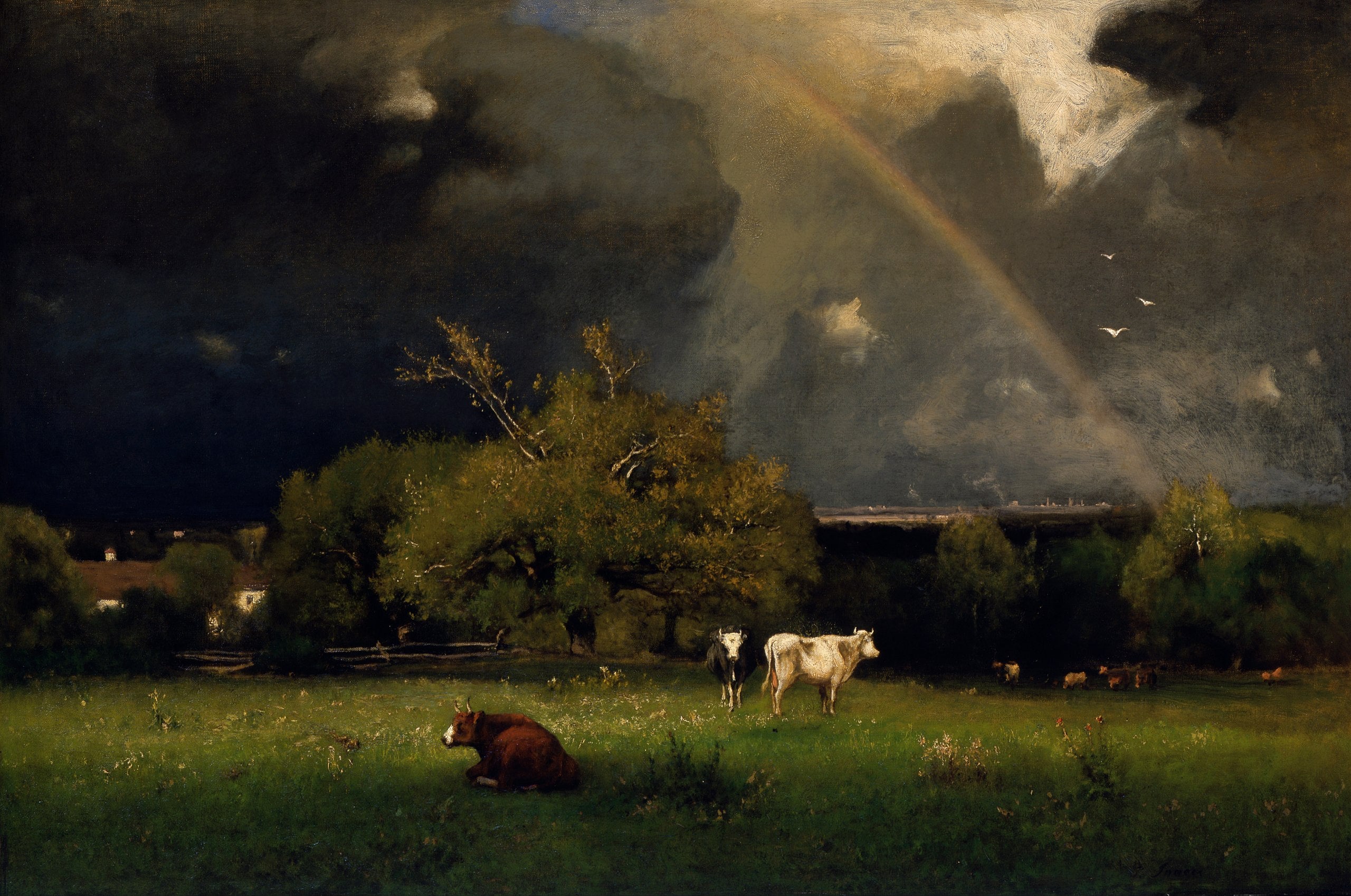 L'Arc-en-ciel - George Inness