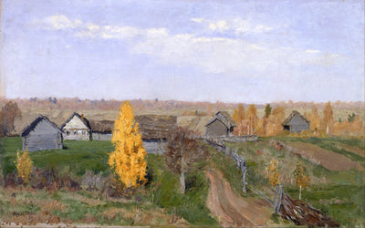The Golden Autumn - Isaac Levitan