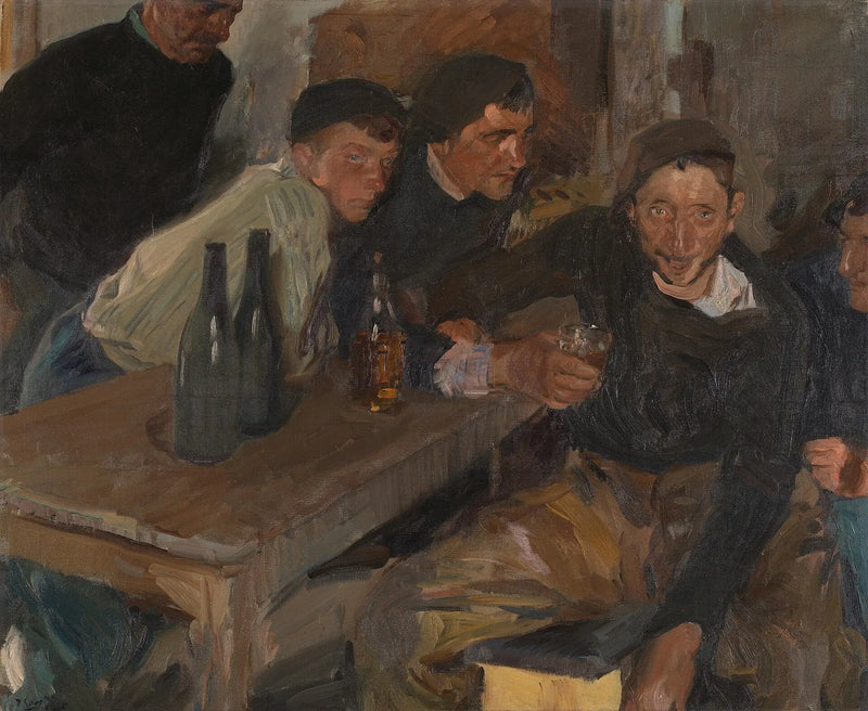 The Drunkard, Zarauz - Joaquín Sorolla