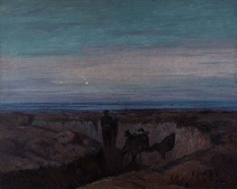 Dawn over the Ouse Trench - Maurice Galbraith Cullen