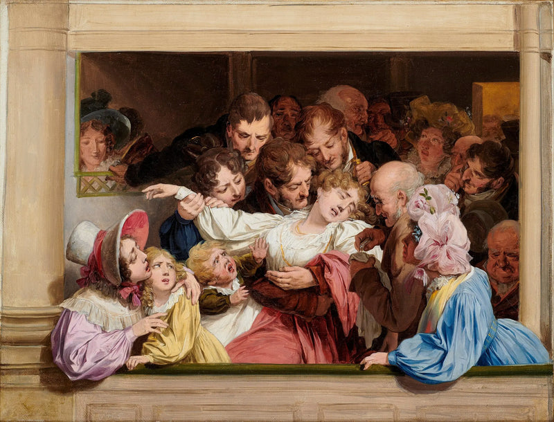 The Effect of Melodrama - Louis-Léopold Boilly