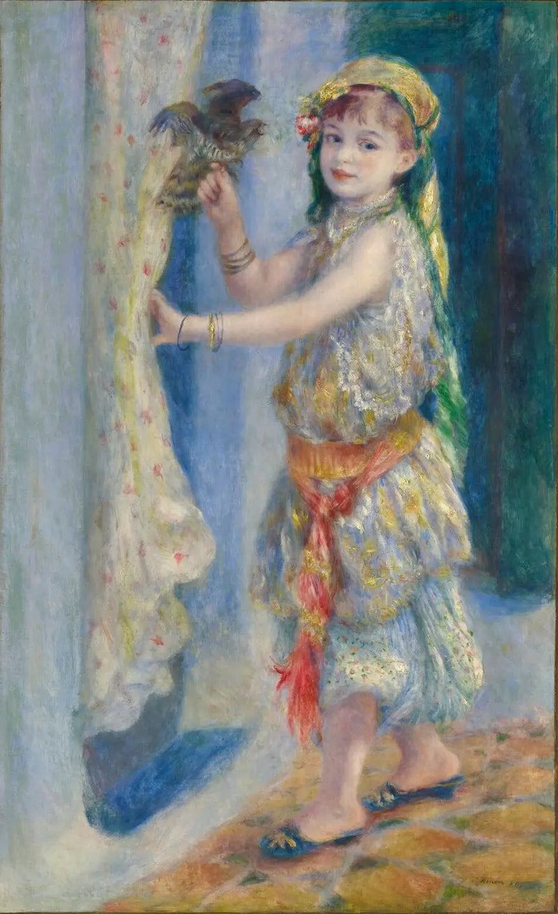 The Child with the Bird - Pierre-Auguste Renoir